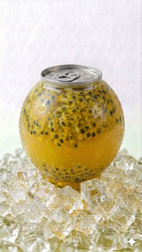 عصير(باشن فروت+ برتقال)